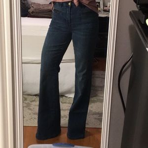 Pilcro and the Letterpress wide leg flare jeans